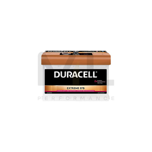Duracell 096 / DE75H EFB Extreme Car Battery | ML Performance UK Car Parts