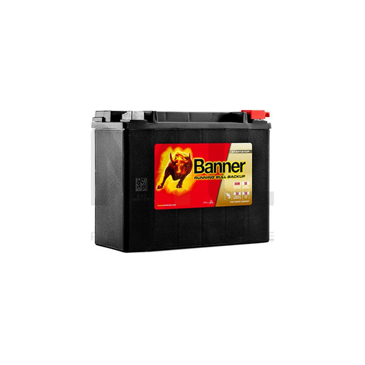 AUX 18L Banner Running Bull Backup Battery 51801 | Car Batteries UK | ML Performance Car Parts