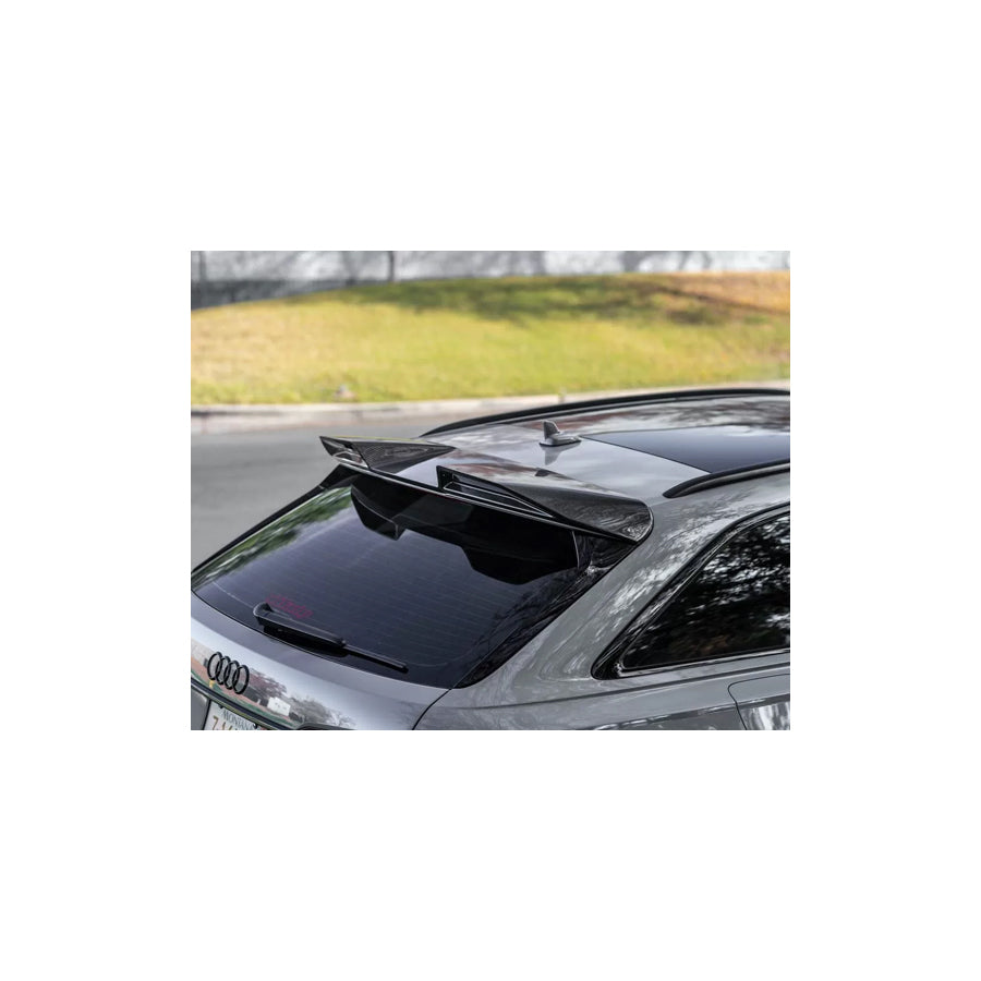 VR Aero Carbon Fiber Rear Roof Spoiler Audi RS6 Avant C8