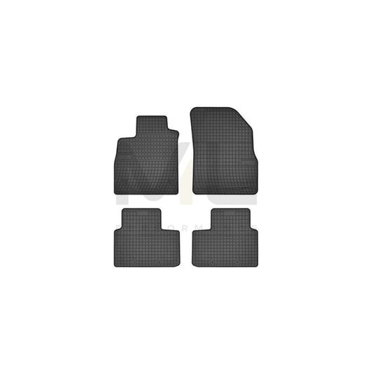 FROGUM Tailored 547020 Floor mat set for RENAULT Talisman Grandtour (KP_) Elastomer, Front and Rear, Quantity: 4, Black | ML Performance Car Parts