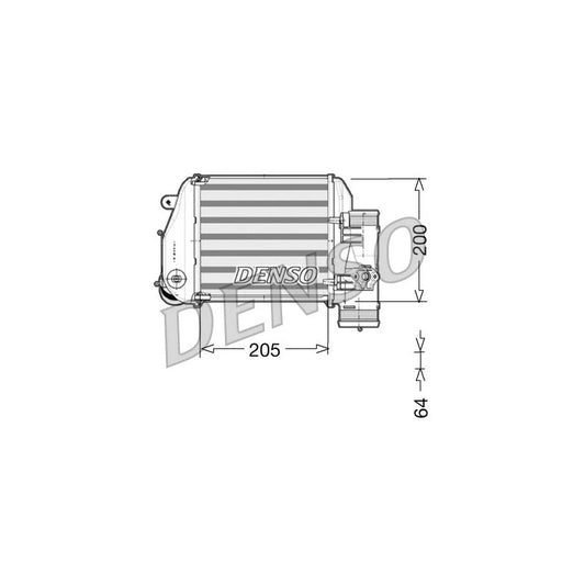 Denso DIT02024 Dit02024 Intercooler For Audi A6 C6 Avant (4F5) | ML Performance UK