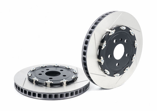 Paragon 2-Piece Brake Discs Rear Pair 335mm x 32mm (13.19" x 1.26") - Lamborghini Gallardo (2004-2008 Pre-LP)