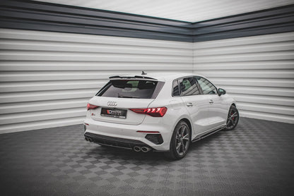 Maxton Design Audi S3 8Y Sportback Central Rear Splitter