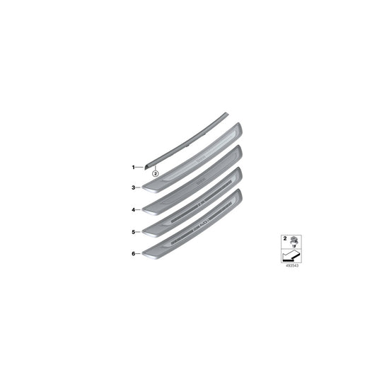 Genuine BMW 51478073121 G29 Cover, Entrance, Left M40I (Inc. Z4 M40i) | ML Performance UK