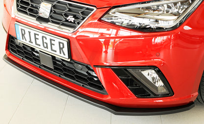 Rieger 00027100 SEAT KJ Front Splitter (Ibiza FR & Ibiza) 4 | ML Performance UK Car Parts