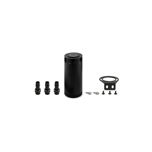 Mishimoto MMBCC-CBTHR-XLBK XL Compact Baffled Oil Catch Can - 3-Port