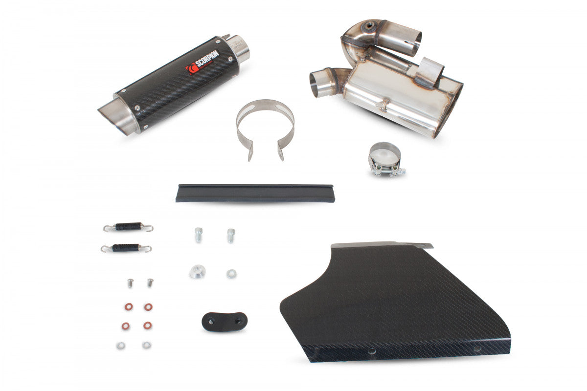 Scorpion HA1000CEM Honda CBR1000 RR Fireblade Rp1-Gp Slip-On - Carbon Fibre Sleeve | ML Performance UK UK