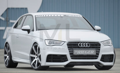 Rieger 00056790 Audi 8V Front Bumper (A3 & S3) 6 | ML Performance UK Car Parts