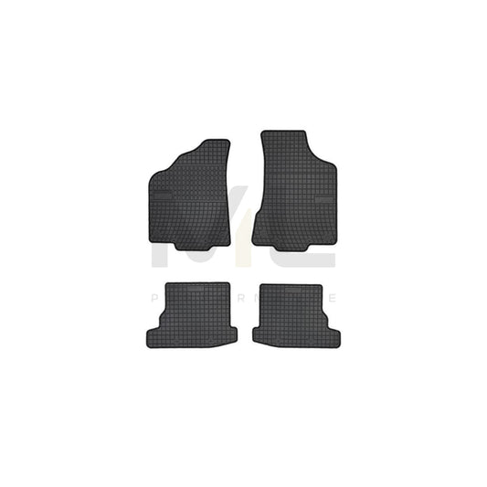 FROGUM Tailored 0402 Floor mat set for VW Polo III Hatchback (6N2) Elastomer, Front and Rear, Quantity: 4, Black | ML Performance Car Parts