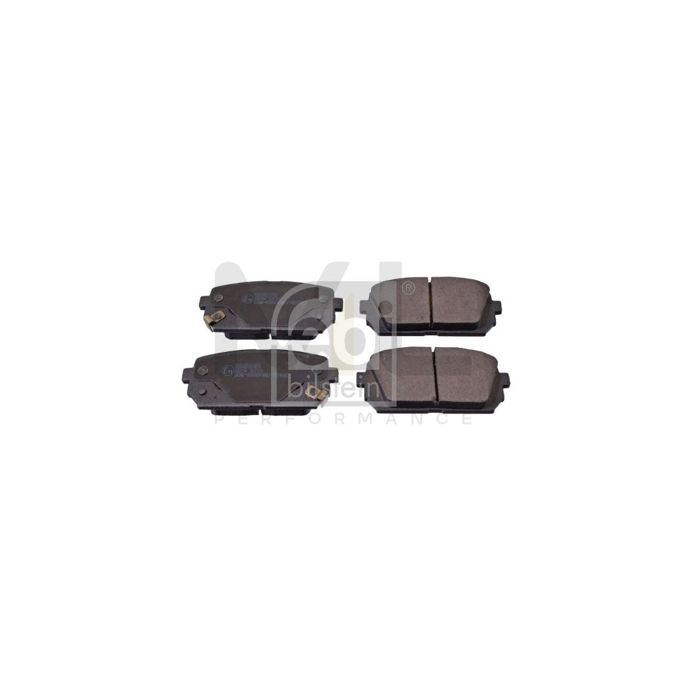 Febi Bilstein 16817 Brake Pad Set For Kia Carens Rear Axle, With Acoustic Wear Warning | ML Performance Car Parts