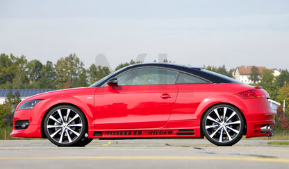 Rieger 00099050 Audi 8J TT Rear Diffuser 4 | ML Performance UK Car Parts