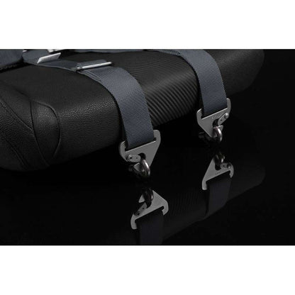 BRAUM 6 Pt – Fia Racing Harness (Gunmetal)