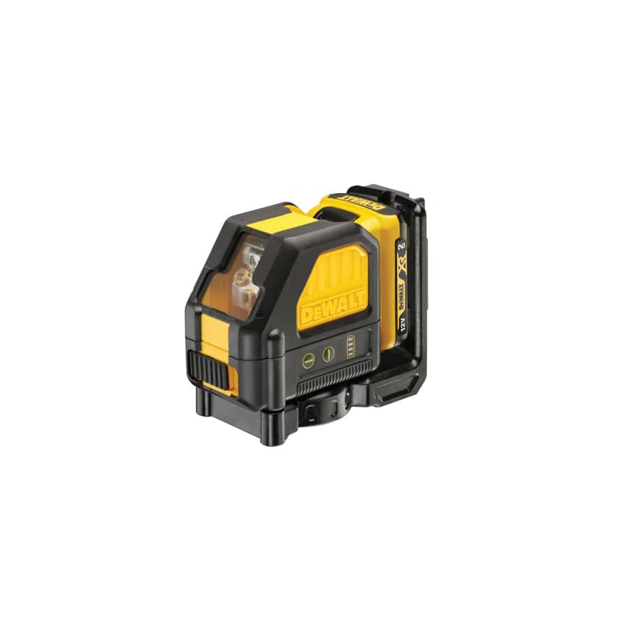 DEWALT DEW088D1G DCE088D1G Self-Levelling Green Cross Line Laser 12V 1 x 2.0Ah Li-ion | ML Performance UK
