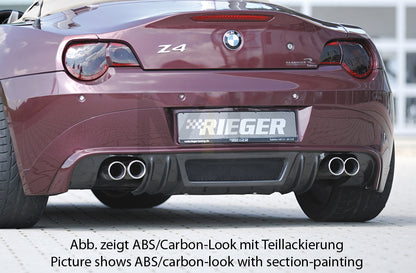 Rieger 00050511 BMW Z4 E85 Rear Diffuser 1 | ML Performance UK Car Parts