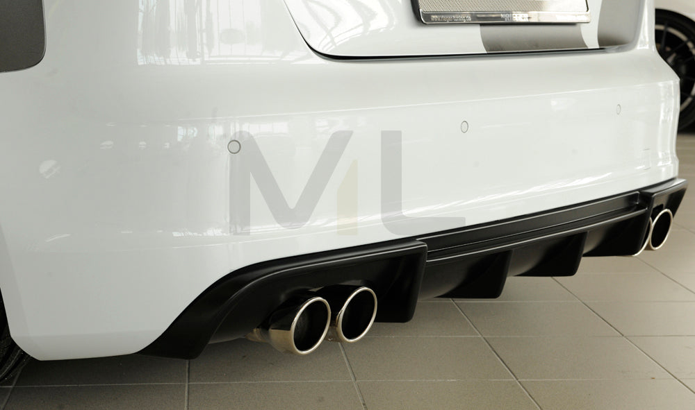 Rieger 00056813 Audi 8V S3 Rear Diffuser 3 | ML Performance UK Car Parts