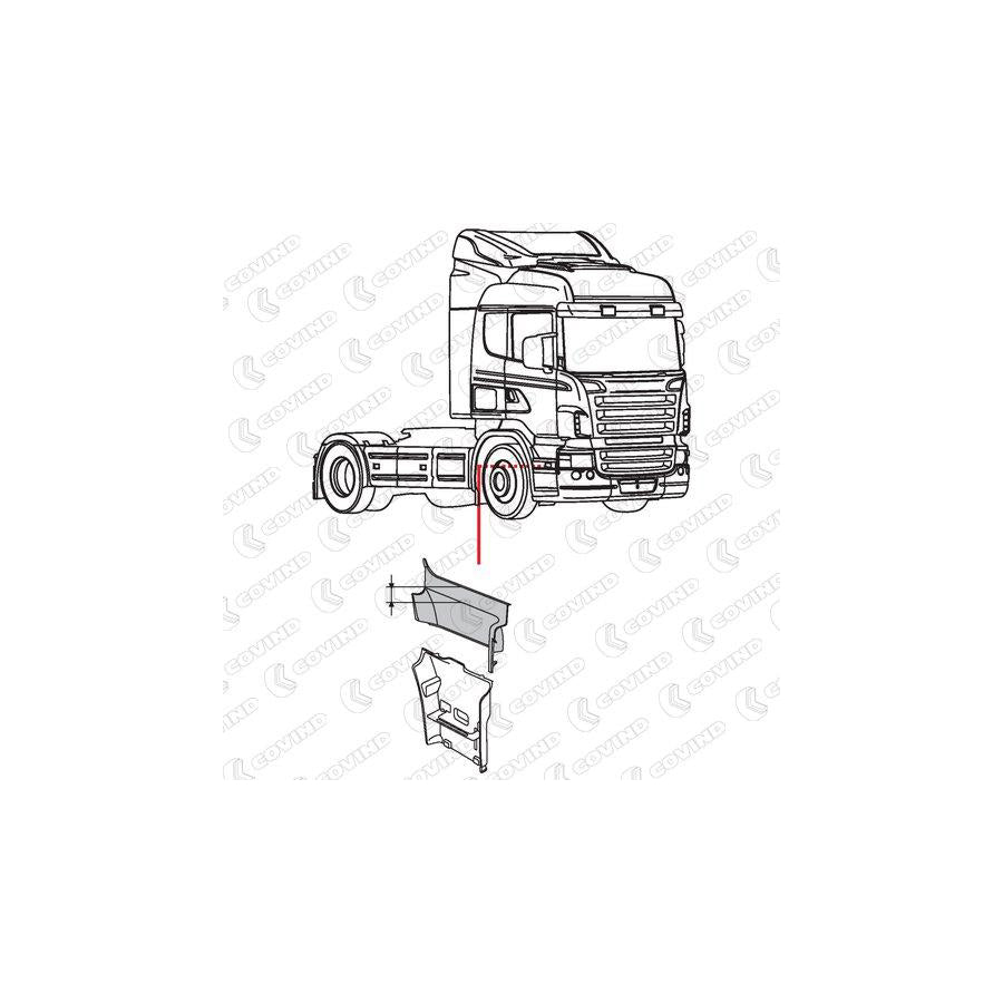 Covind Scr/236 Cover, Footboard | ML Performance UK