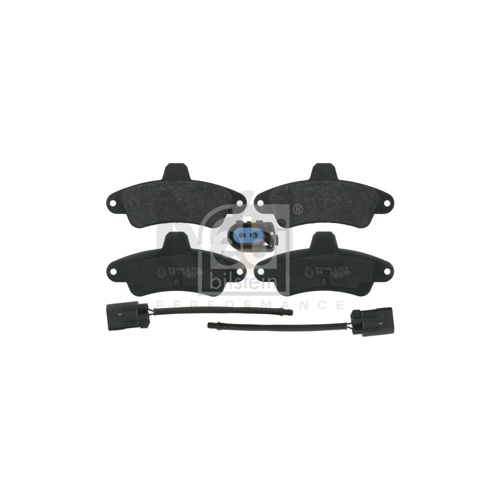 Febi Bilstein 16159 Brake Pad Set For Ford Mondeo Rear Axle, Incl. Wear Warning Contact | ML Performance Car Parts