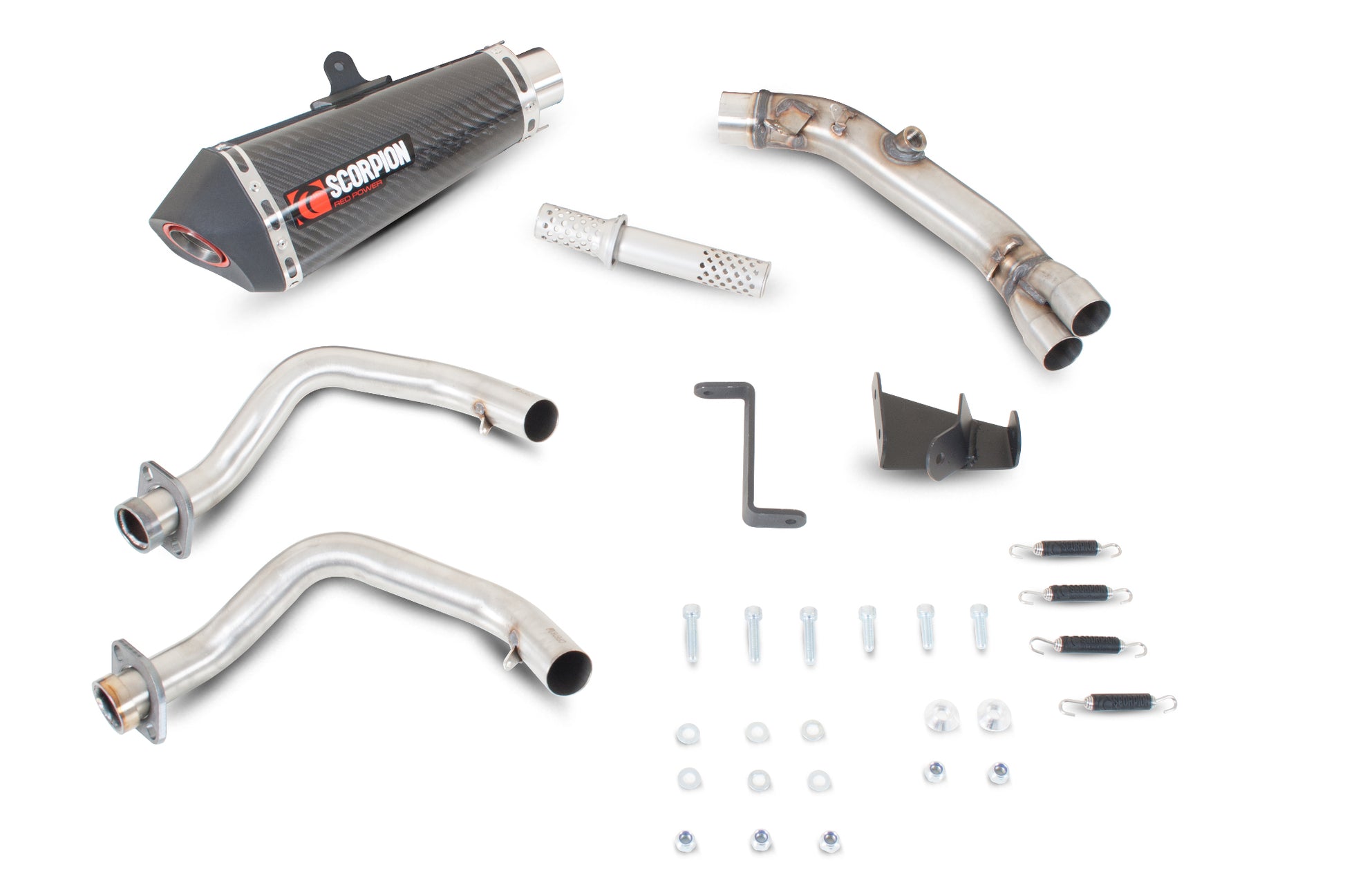 Scorpion RKA90SYSCEO Kawasaki ER6 F/N Serket Taper Full System - Carbon Fibre Sleeve | ML Performance UK UK