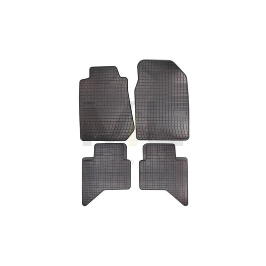 FROGUM Tailored 546672 Floor mat set for ISUZU D-Max II Pickup (TFR, TFS) Elastomer, Front and Rear, Quantity: 4, Black | ML Performance Car Parts