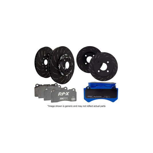 EBC P2DK033RPX Ford Focus Mk3 Full Vehicle Kit RPX Full Race Pads & 2-Piece Fully-Floating Discs - ATE Caliper 1 | ML Performance UK Car Parts