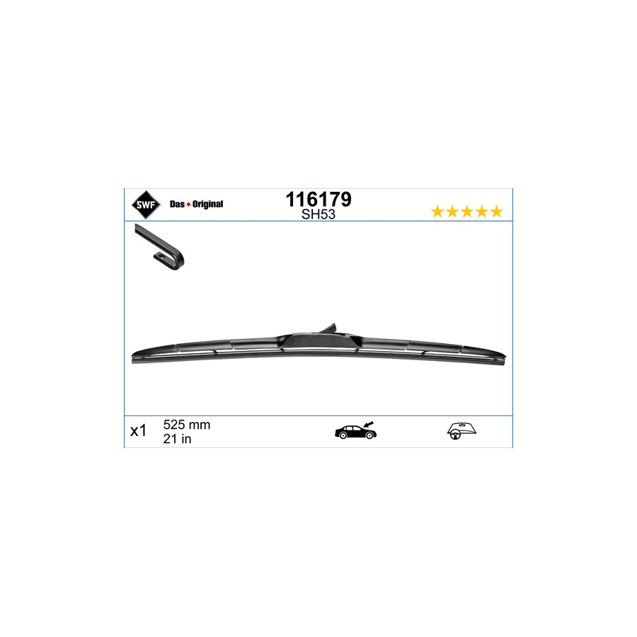 Swf Hybrid 116179 Wiper Blade | ML Performance UK Car Parts