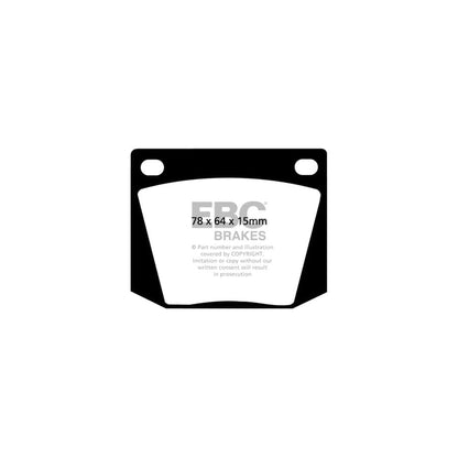 EBC PDKF817 Gilbern Genie Ultimax Front Brake Pad & Plain Disc Kit 2 | ML Performance UK Car Parts