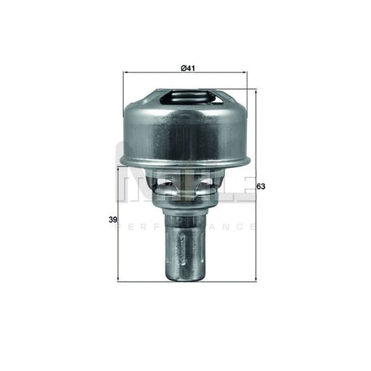 MAHLE ORIGINAL TX 174 86 Engine thermostat Opening Temperature: 86��C, without gasket / seal | ML Performance Car Parts