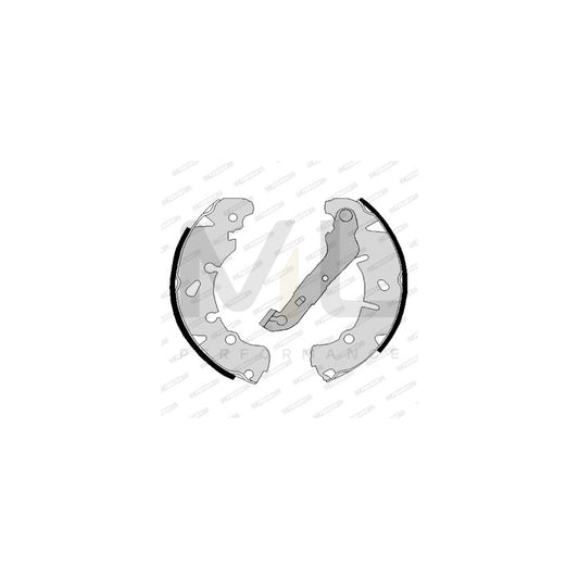 FERODO FSB4186 Brake Shoe Set with handbrake lever, PREMIER | ML Performance Car Parts