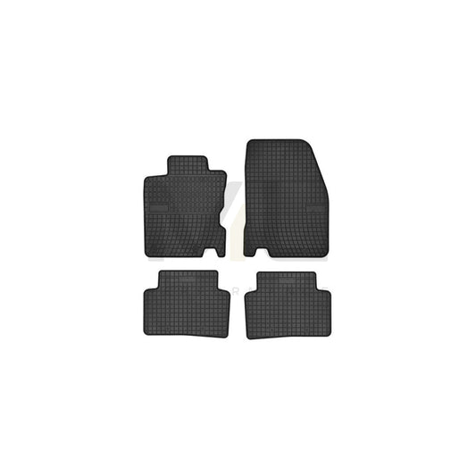 FROGUM Tailored 546658 Floor mat set for RENAULT Kadjar (HA_, HL_) Elastomer, Front and Rear, Quantity: 4, Black | ML Performance Car Parts