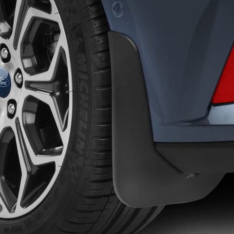 GENUINE FORD 37160086 MUD FLAPS FRONT AND REAR 5-DOOR, EXCEPT ACTIVE, ST-LINE, ST AND VIGNALE | ML Performance UK