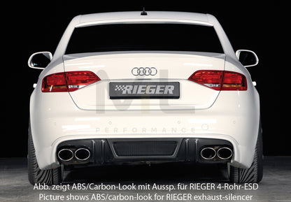 Rieger 00055530 Audi B8 B81 S4 Rear Diffuser 5 | ML Performance UK Car Parts