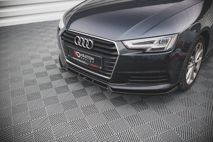 Maxton Design Audi A4 B9 Front Splitter V.2