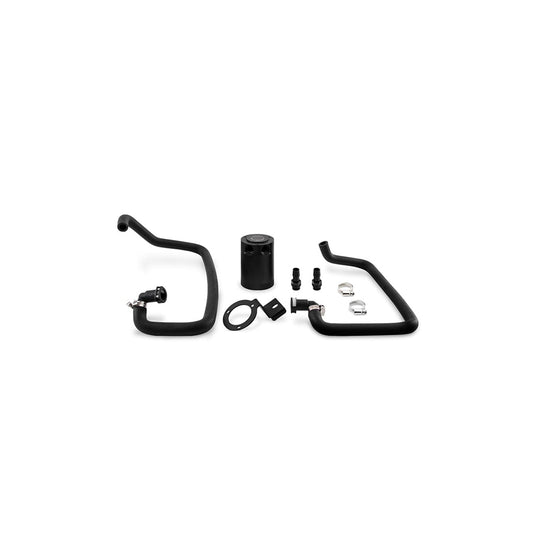 Mishimoto MMBCC-MUS4-15PBE 2015+ Ford Mustang EcoBoost Baffled Oil Catch Can Kit - Black