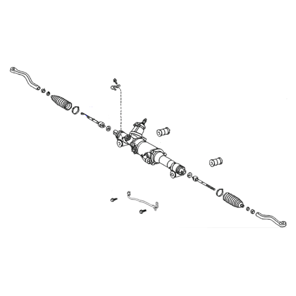 Genuine Lexus 44200-53111 IS Phase 2 Steering Rack