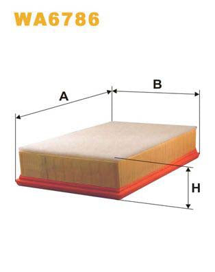 WIX Filters WA6786 Air Filter