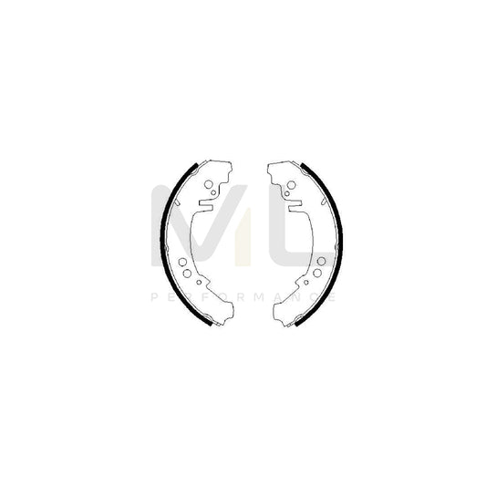 BOSCH 0 986 487 421 Brake Shoe Set for FIAT 238-Series Minibus | ML Performance Car Parts