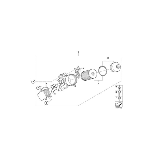 Genuine BMW 11427527410 R56 Profile-Gasket (Inc. Cooper D & One D) | ML Performance UK Car Parts