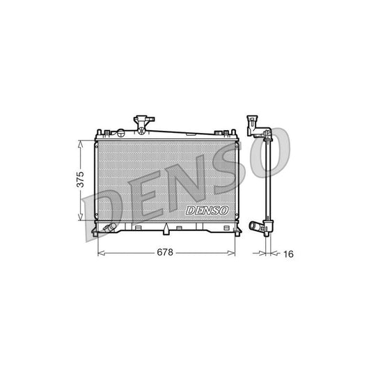 Denso DRM44010 Drm44010 Engine Radiator For Mazda 6 | ML Performance UK