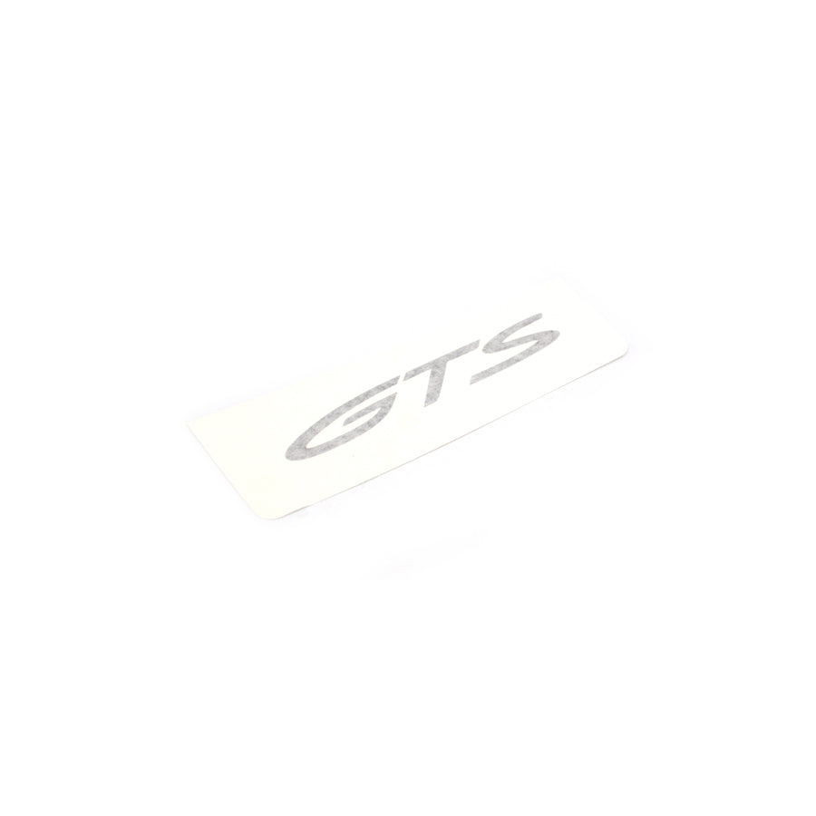 Genuine Porsche Gts Side Sticker, Matt Black Porsche 992 | ML Performance UK Car Parts