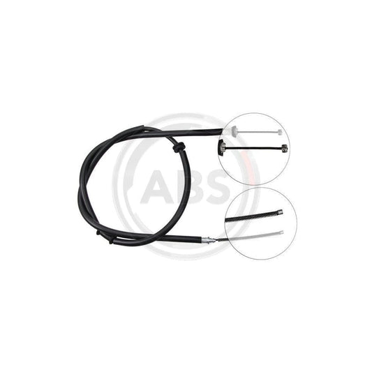 A.B.S. K16758 Hand Brake Cable For Fiat Linea (323, 110)