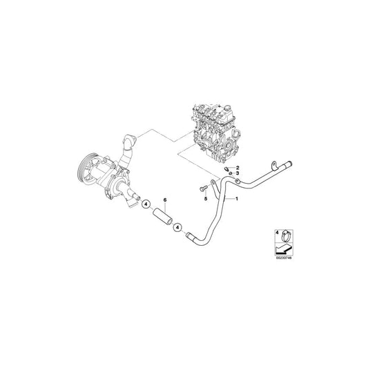 Genuine BMW 11537514987 R50 Hose Clamp (Inc. One 1.4i, Cooper & One) | ML Performance UK Car Parts