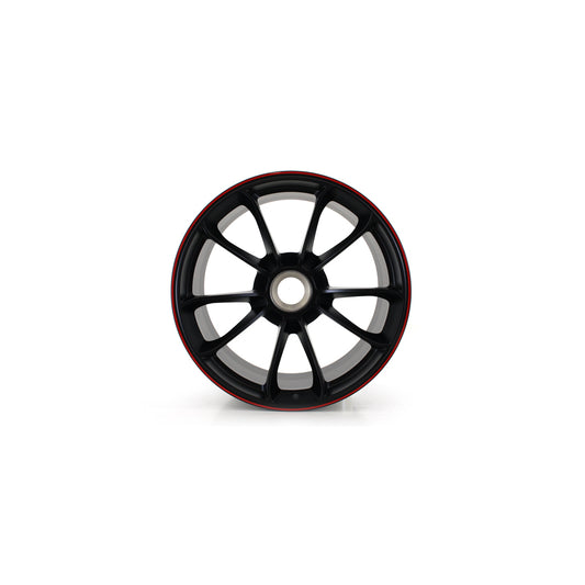 Genuine Porsche Front 20-Inch Black With Red Border Alloy Wheel For Porsche 991 Gt3 | ML Performance UK Car Parts