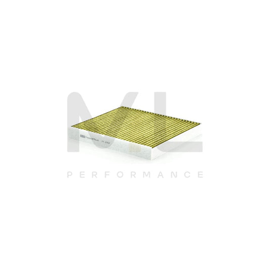 MANN-FILTER FP 2757 Pollen filter Activated Carbon Filter, Activated Carbon Filter with polyphenol, Particulate filter (PM 2.5), with antibacterial action, with fungicidal effect, FreciousPlus | ML Performance Car Parts
