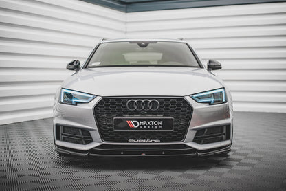 Maxton Design Audi S4 / A4 S-Line B9 Front Splitter V.3
