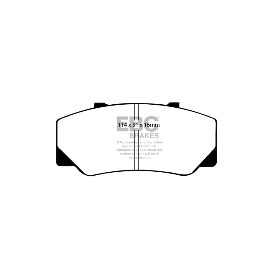 EBC PDKF2300 Volvo 740 Ultimax Front Brake Pad & Plain Disc Kit - ATE Caliper 2 | ML Performance UK Car Parts