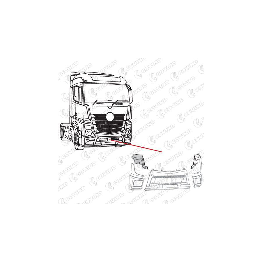 Covind 960/ 78 Cover, Bumper | ML Performance UK
