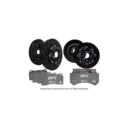 EBC P2DK051RP1 Nissan GT-R (R35) Full Vehicle Kit RP1 Full Race Pads & 2-Piece Fully-Floating Discs - Brembo Caliper 1 | ML Performance UK Car Parts