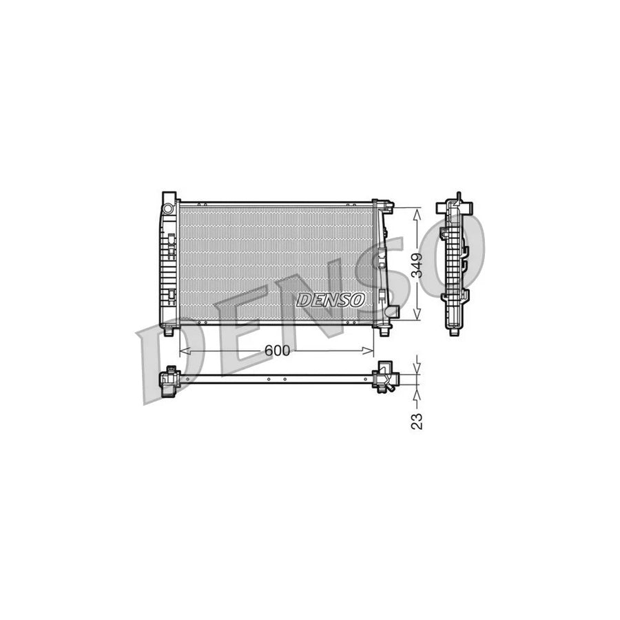 Denso DRM17100 Drm17100 Engine Radiator | ML Performance UK