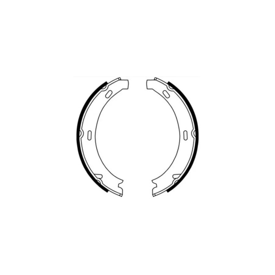 ABE CRM012ABE Handbrake Shoes