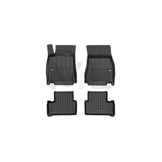 FROGUM Tailored, ProLine 3D427167 Floor mat set for DS DS 4 II Elastomer, Front and Rear, Quantity: 4, Black | ML Performance Car Parts